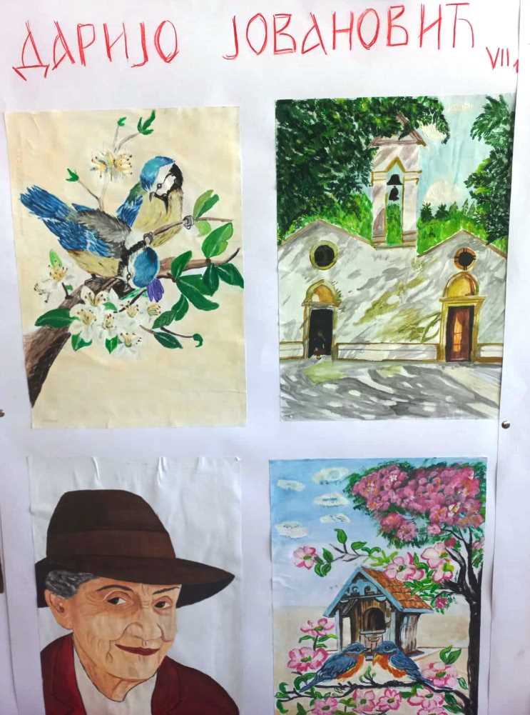 OS Desanka Maksimovic izlozba