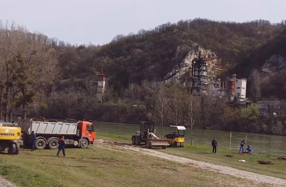 drina uređenje plaze