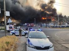 POzar u Luci Beograd