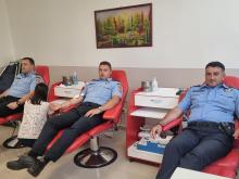 Policija darivanje krvi